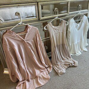 6 Free People Tops Shirts